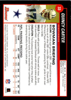 2002 Bowman Quincy Carter #33