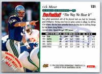 1991 Fleer Ultra Rick Mirer #131