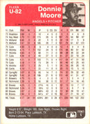 1985 Fleer Update Donnie Moore