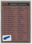 1980 Topps Pete Johnson/Don Bass/Dick Jauron/Gary Burley