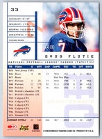 1998 Leaf Rookies And Stars Doug Flutie #33