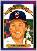 1989 Donruss Diamond  Kings Carlton Fisk
