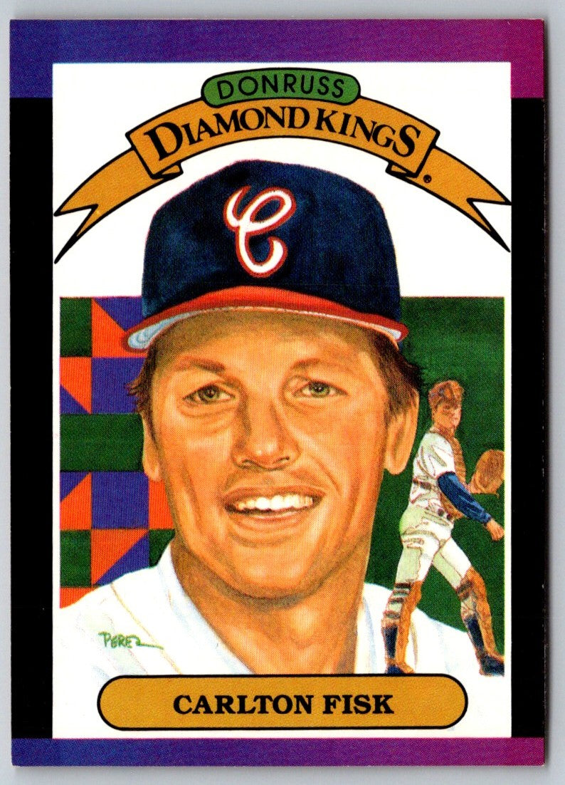 1989 Donruss Diamond  Kings Carlton Fisk