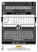 2018 Donruss Bogdan Bogdanovic