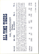 1980 TCMA All Time Detroit Tigers Hal Newhouser