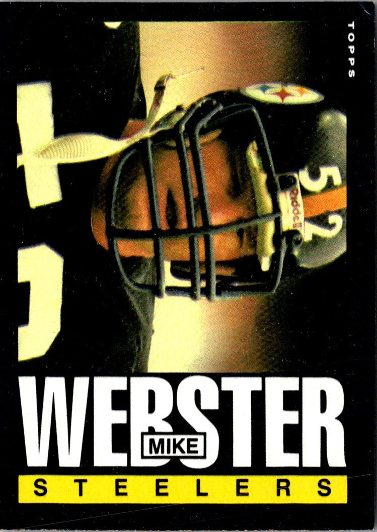 1985 Topps Mike Webster