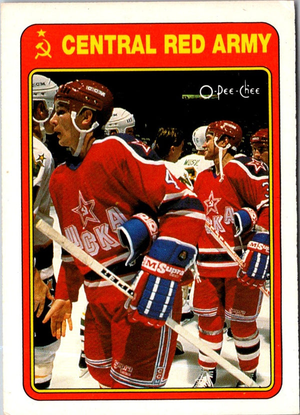 1990 O-Pee-Chee Central Red Army Super Series A #11R