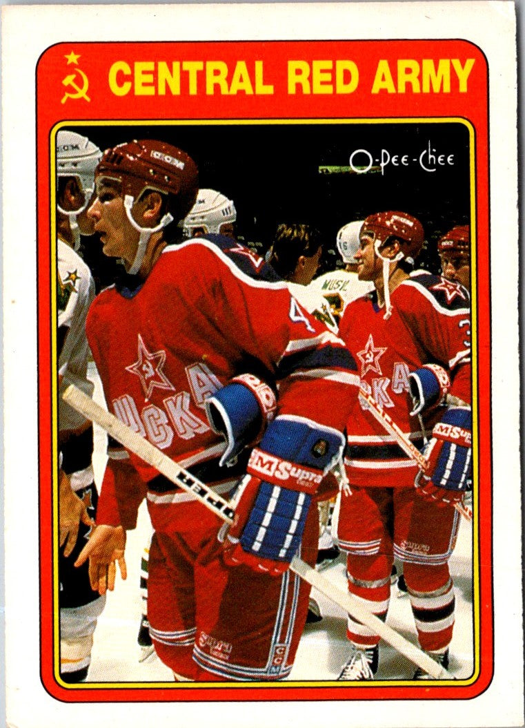 1990 O-Pee-Chee Central Red Army Super Series A