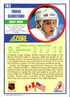 1990 Score Tomas Sandstrom #183