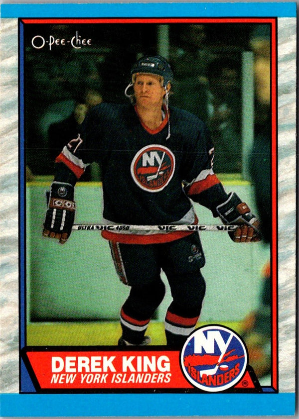 1989 O-Pee-Chee Derek King #6 Rookie