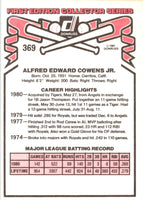 1981 Donruss Al Cowens #369
