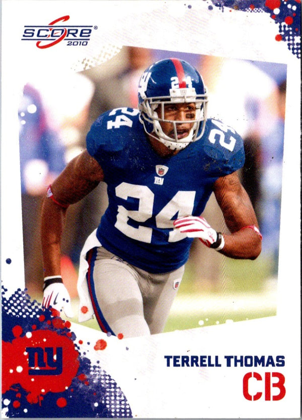 2010 Score Terrell Thomas #197