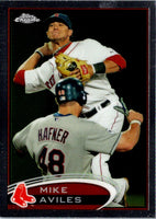 2012 Topps Chrome Mike Aviles #207