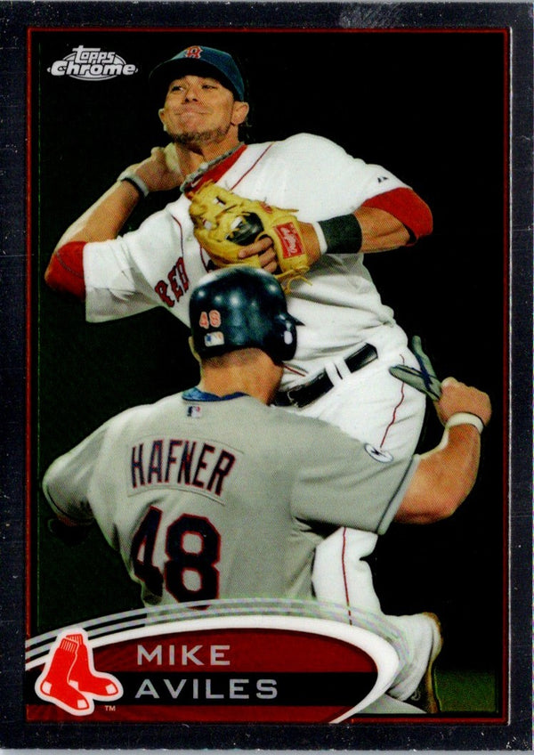 2012 Topps Chrome Mike Aviles #207