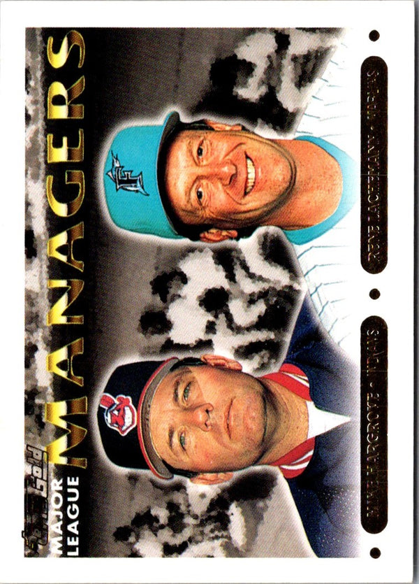 1993 Topps Mike Hargrove/Rene Lachemann #505