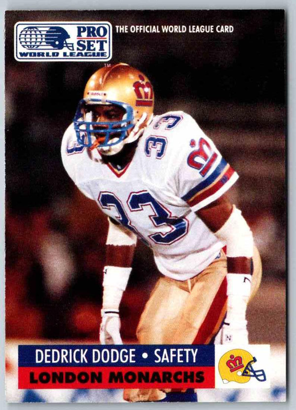 1991 Proset World League Dedrick Dodge #75