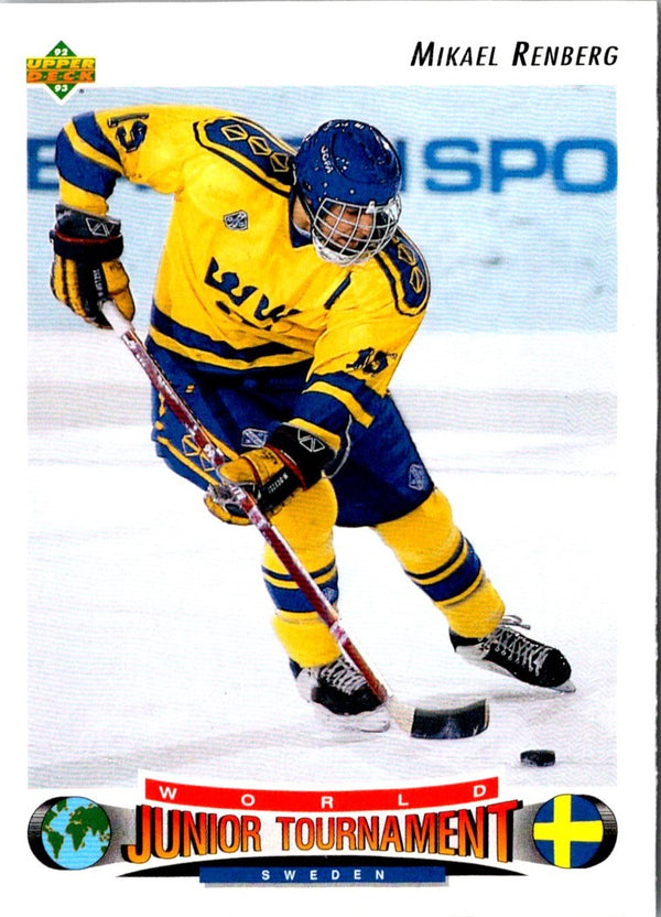 1992 Upper Deck Mikael Renberg #233 Rookie