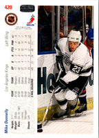 1991 Upper Deck Mike Donnelly #420 Rookie