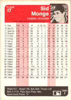1985 Fleer Sid Monge #17