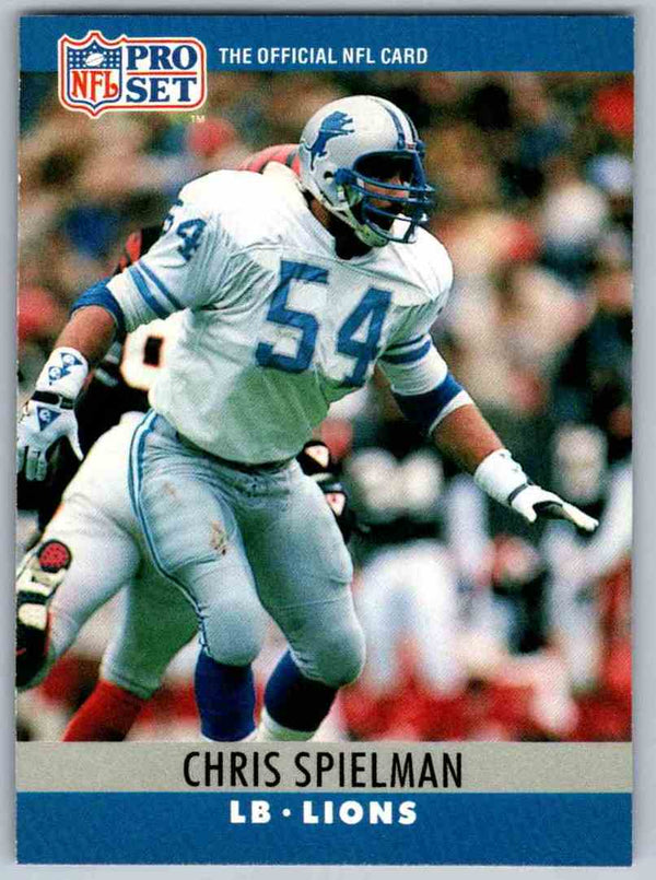 1990 Pro Set Chris Spielman #103