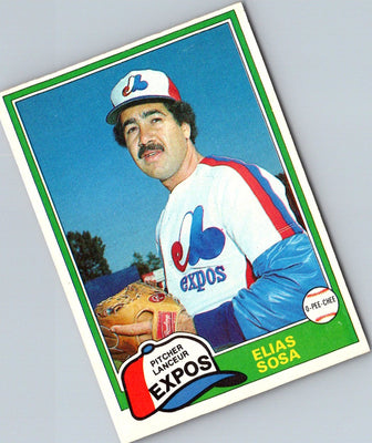 1981 O-Pee-Chee Elias Sosa #181