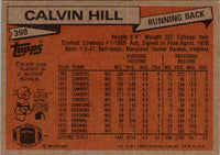1981 Topps Calvin Hill #398