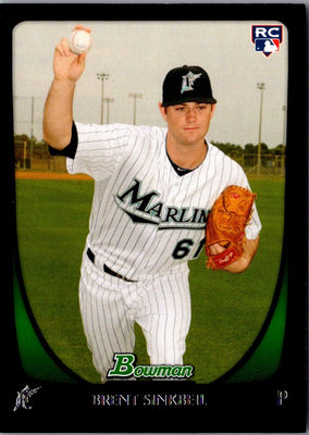 2011 Bowman Brett Sinkbeil #216 Rookie NM-MT