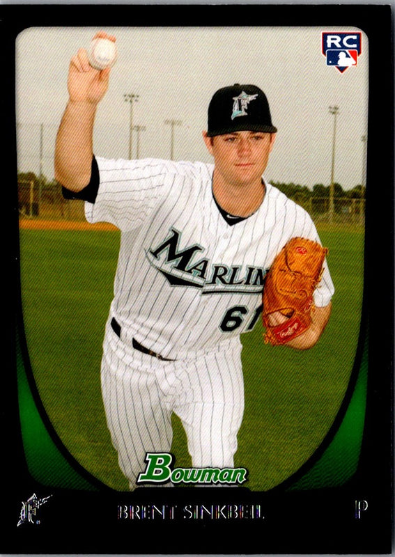 2011 Bowman Brett Sinkbeil #216 Rookie NM-MT