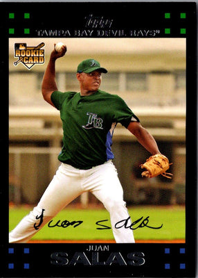 2007 Topps Juan Salas #628 Rookie