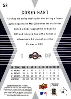 2008 Upper Deck X Corey Hart #58