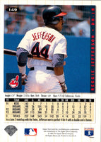 1994 Collector's Choice Silver Signature Reggie Jefferson #149