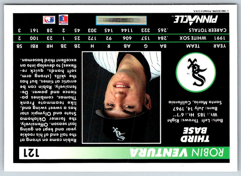 1992 Pinnacle Robin Ventura