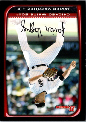 2007 Bowman Javier Vazquez #156