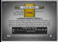 2020 Bowmans Best Lucas Sims #BSAP-LS