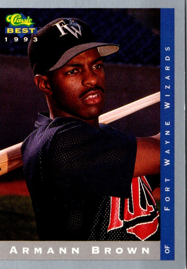 1993 Classic Best Armann Brown #171