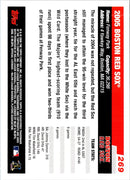 2006 Topps Boston Red Sox