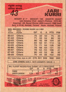 1989 O-Pee-Chee Jari Kurri