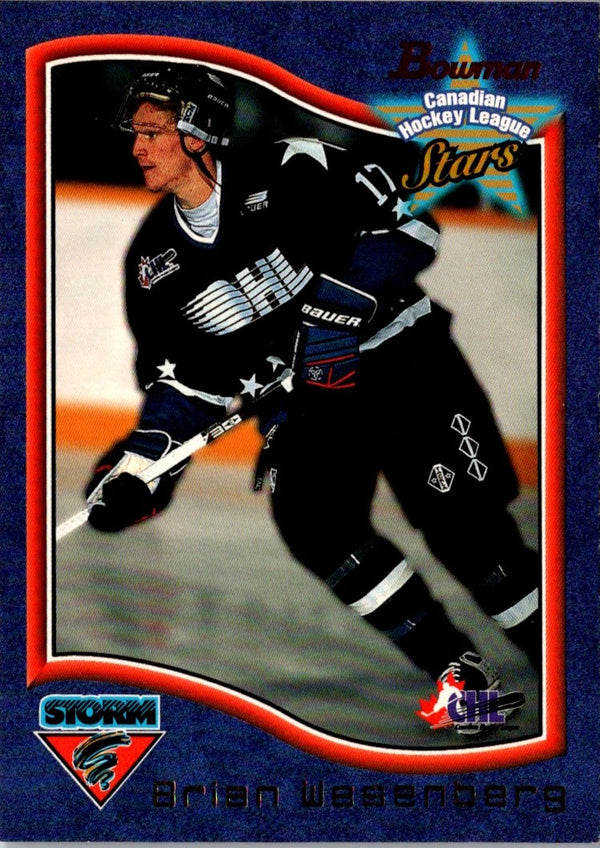 1997 Bowman CHL Brian Wesenberg #33