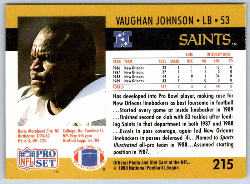 1990 Proset Vaughan Johnson