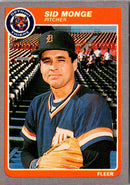 1985 Fleer Sid Monge