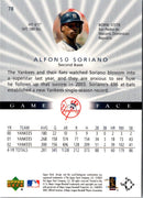 2003 Upper Deck Game Face Alfonso Soriano