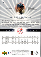 2003 Upper Deck Game Face Alfonso Soriano #78