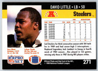 1990 Pro Set David Little #271