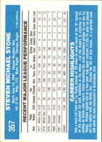 1982 Donruss Steve Stone #357