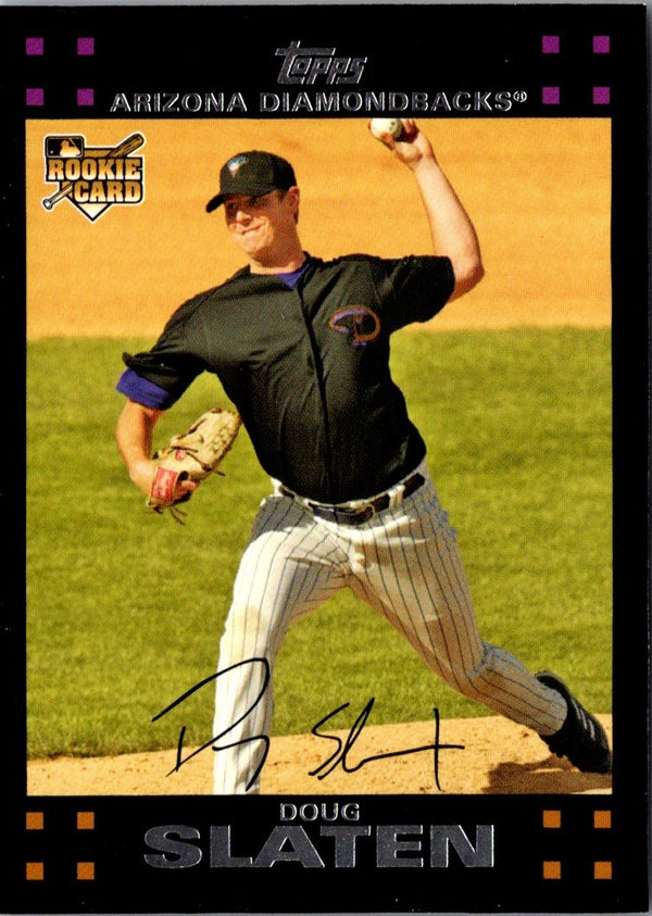 2007 Topps Doug Slaten #626 Rookie