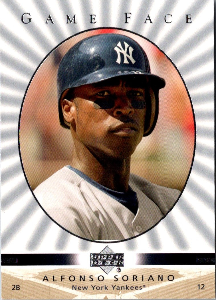 2003 Upper Deck Game Face Alfonso Soriano