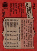 1987 Topps National Football #374