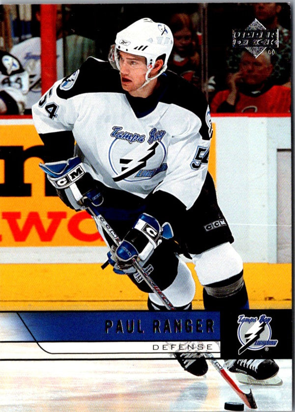 2006 Upper Deck Paul Ranger #179