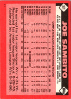 1986 Topps Traded Joe Sambito #97T