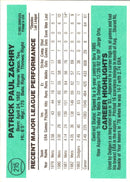 1984 Donruss Pat Zachry